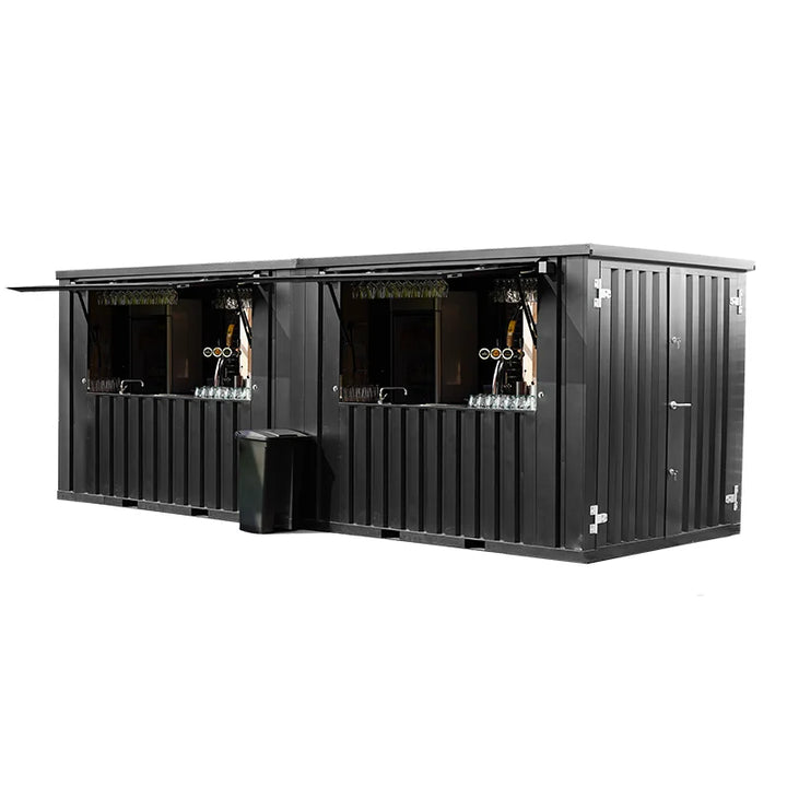 8x2m Demountable Container Bar – Modern, Freestanding and Custom Made